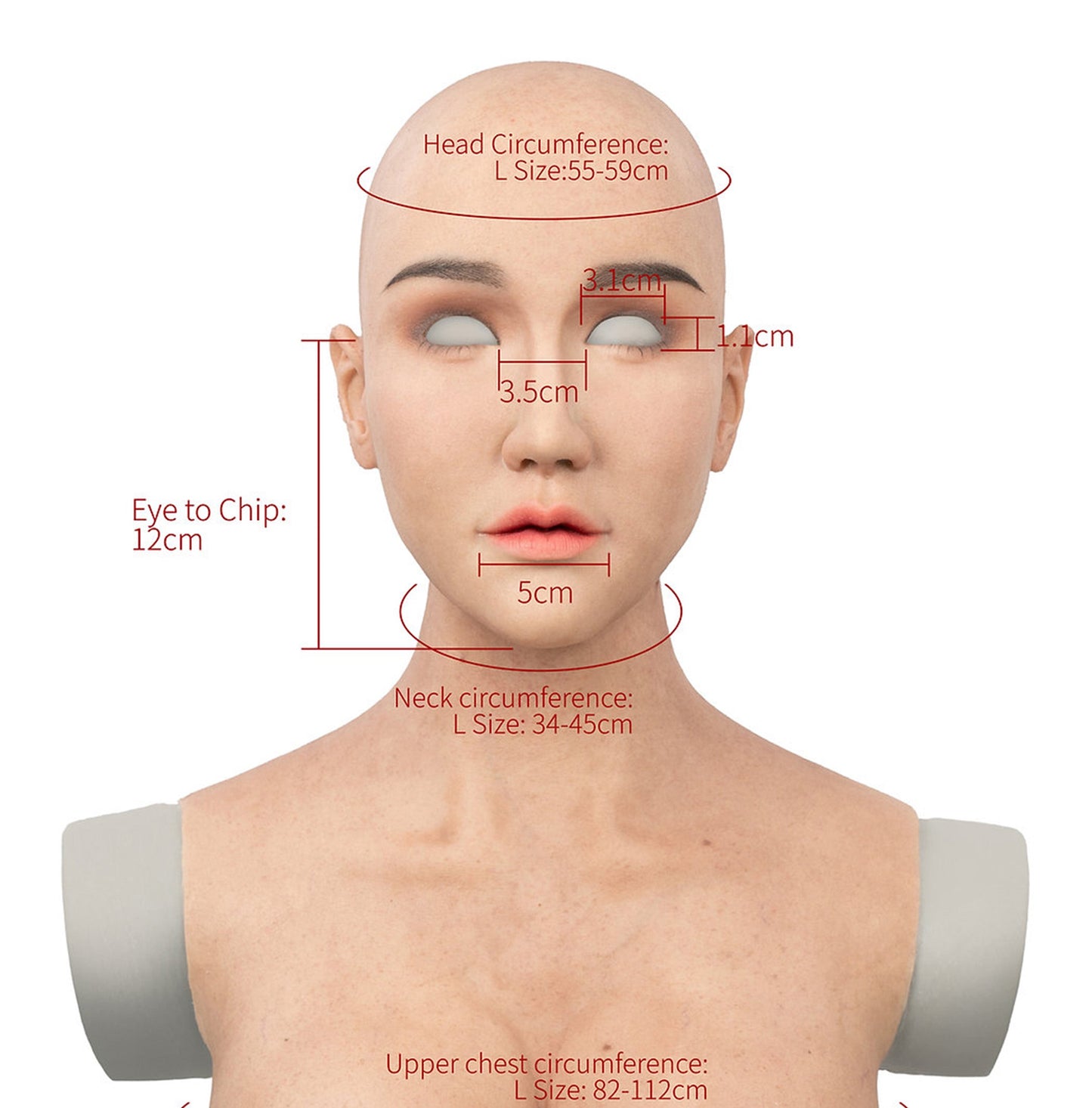 Cyndi Silicone Mask Standard Version