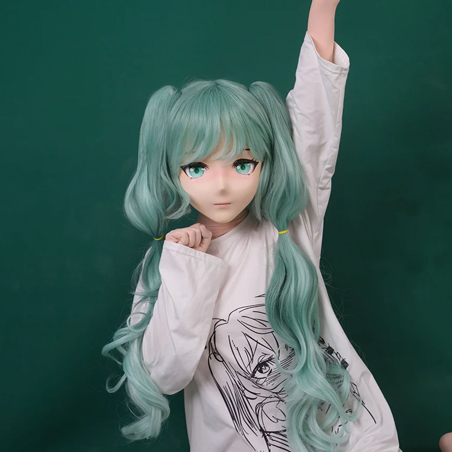 Mint Kigurumi Mask