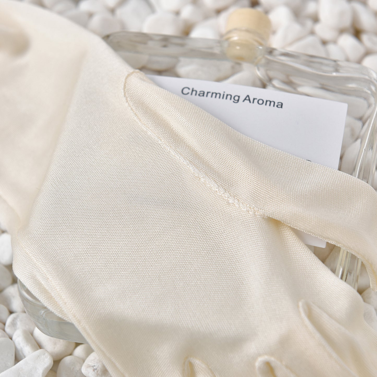 Mulberry Silk Solid Color Elbow Gloves