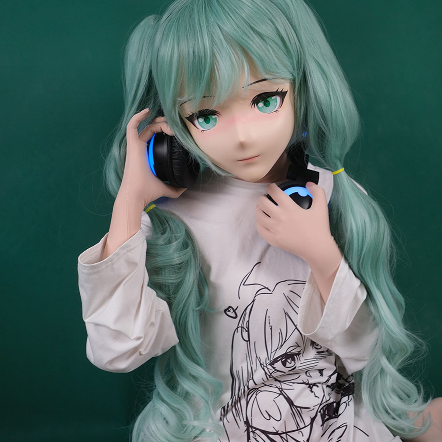 Mint Kigurumi Mask