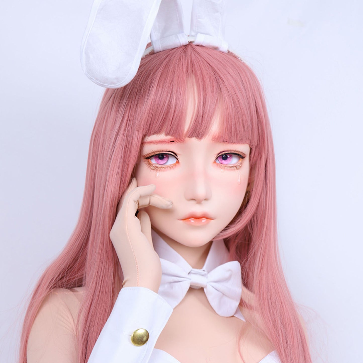Luna DE Lockable Full Head Kigurumi Mask