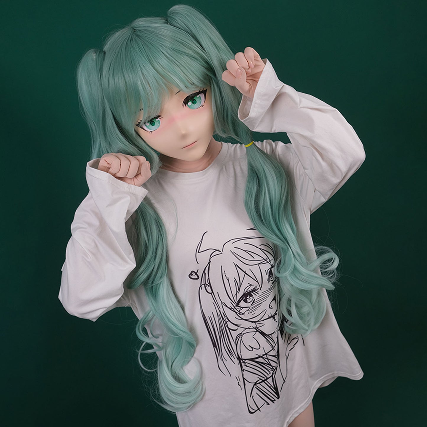 Mint Kigurumi Mask