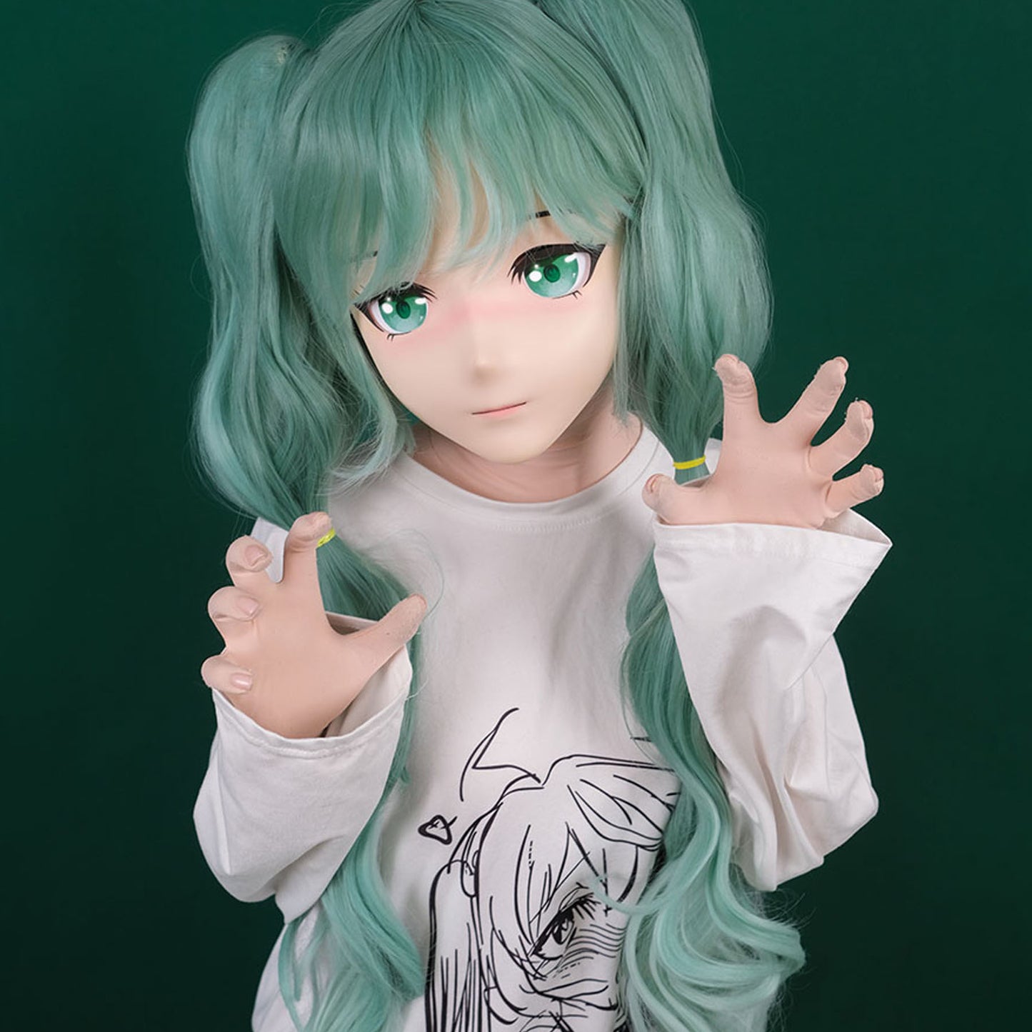 Mint Kigurumi Mask
