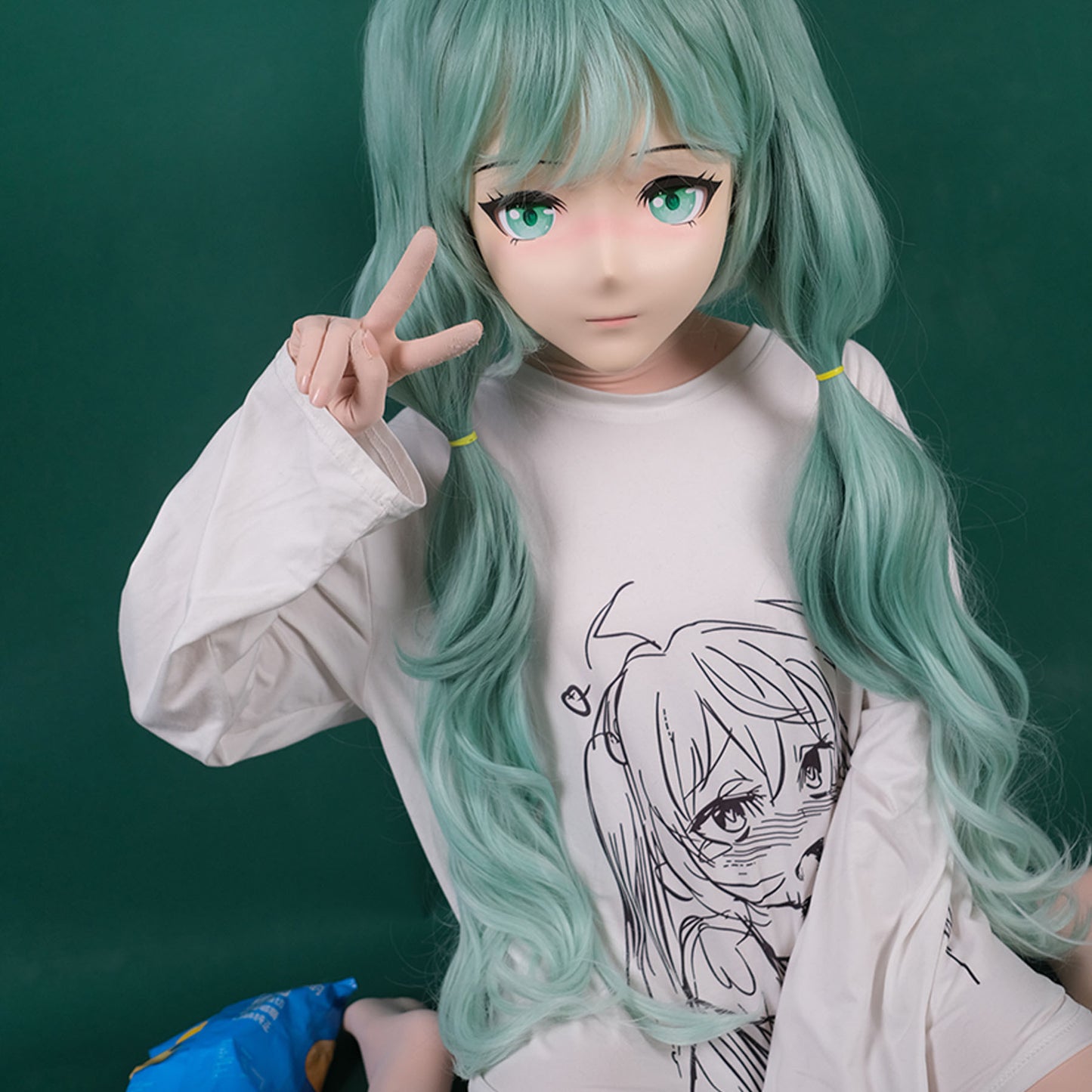 Mint Kigurumi Mask