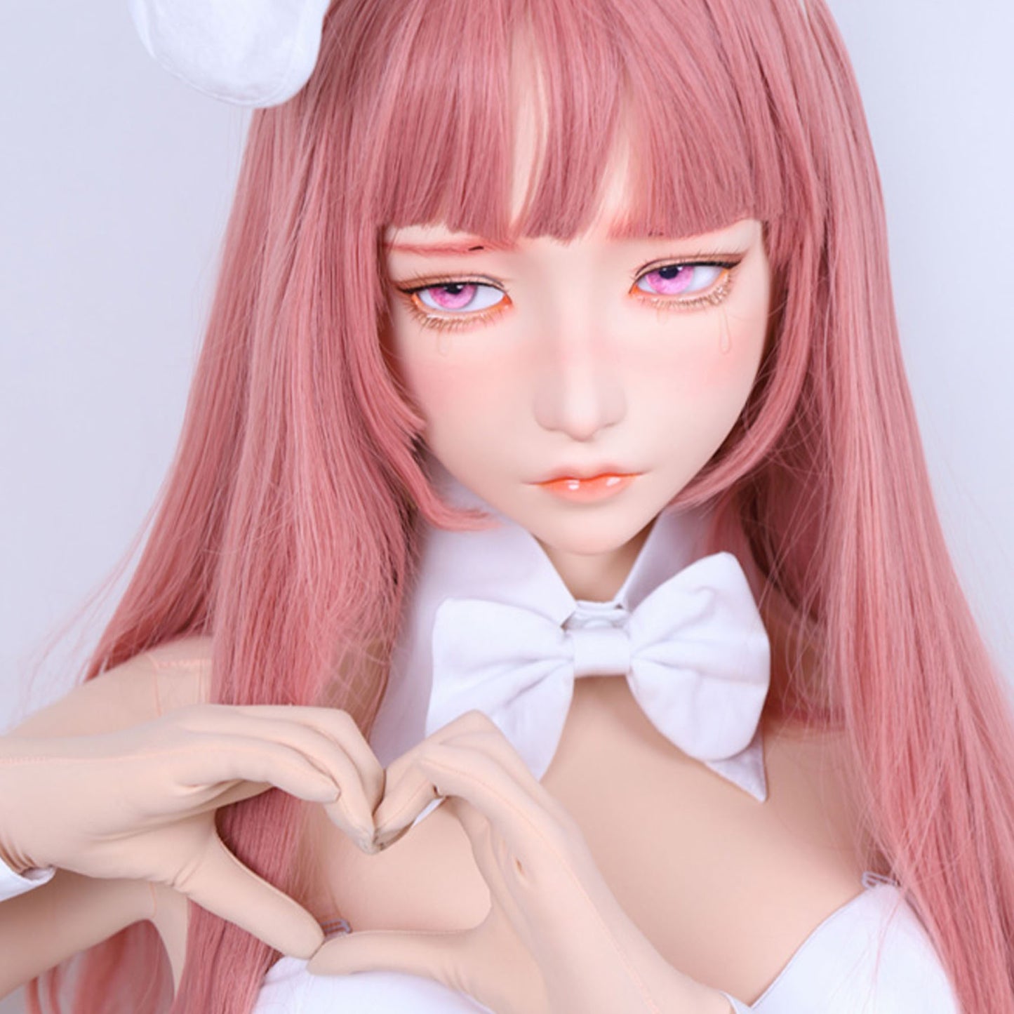 Luna DE Lockable Full Head Kigurumi Mask