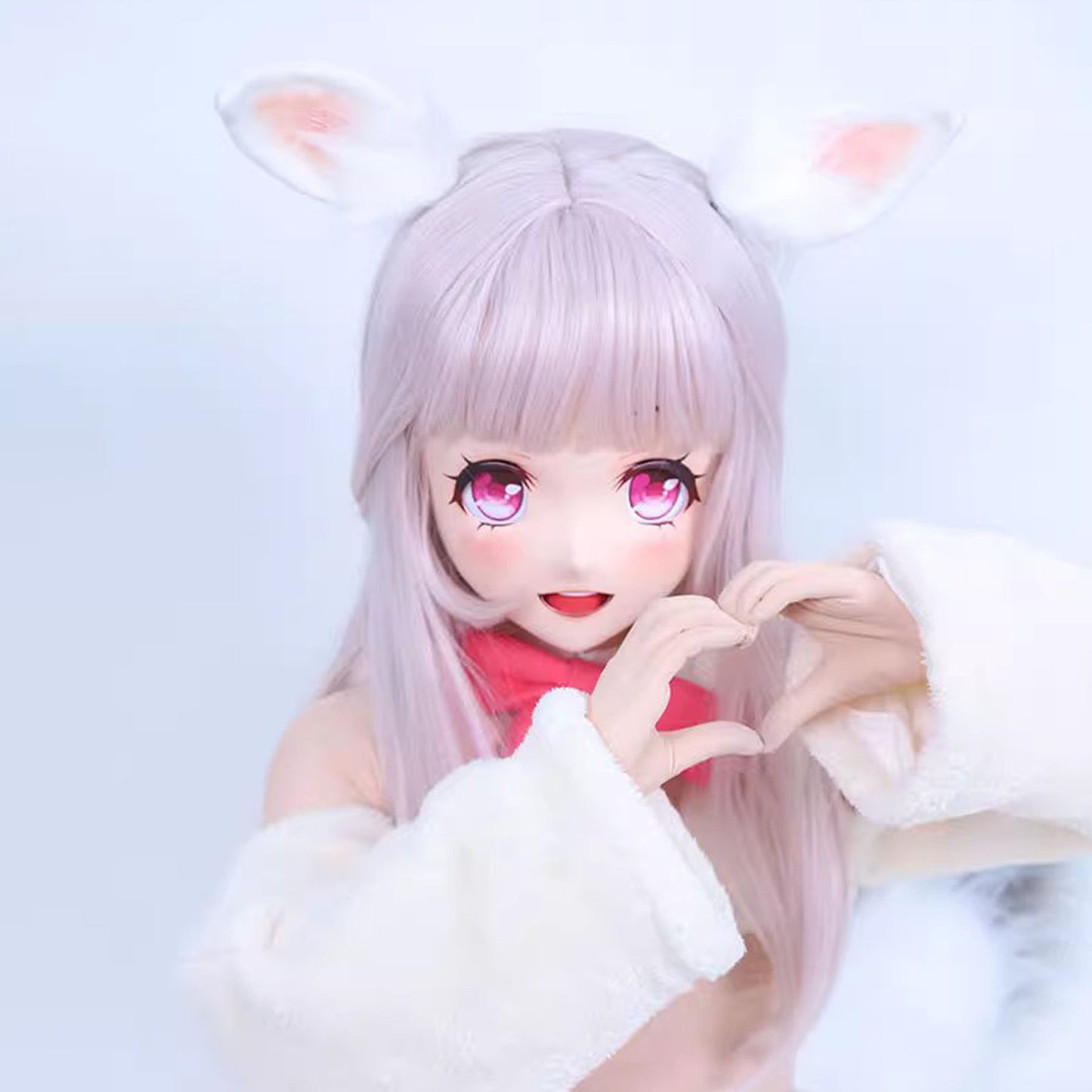 Peach 3/4 Kigurumi Mask