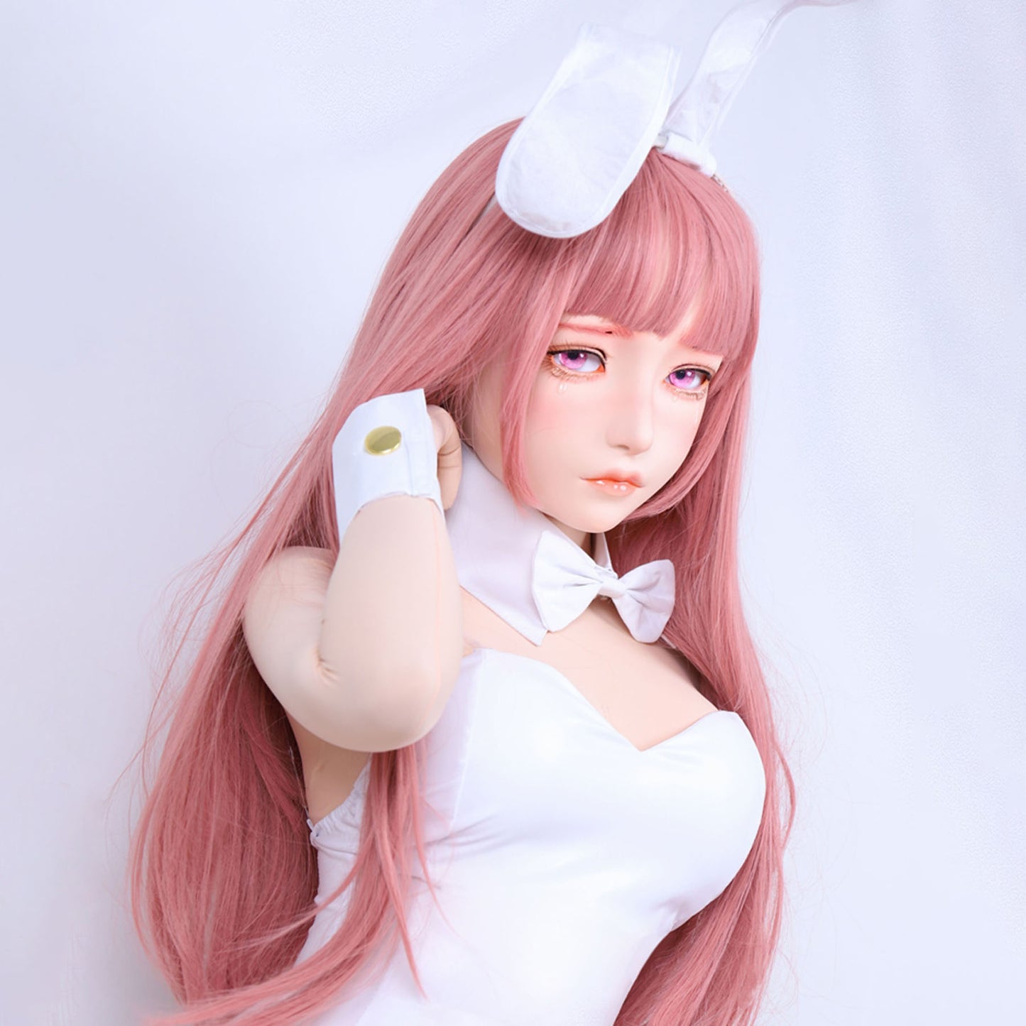 Luna DE Lockable Full Head Kigurumi Mask