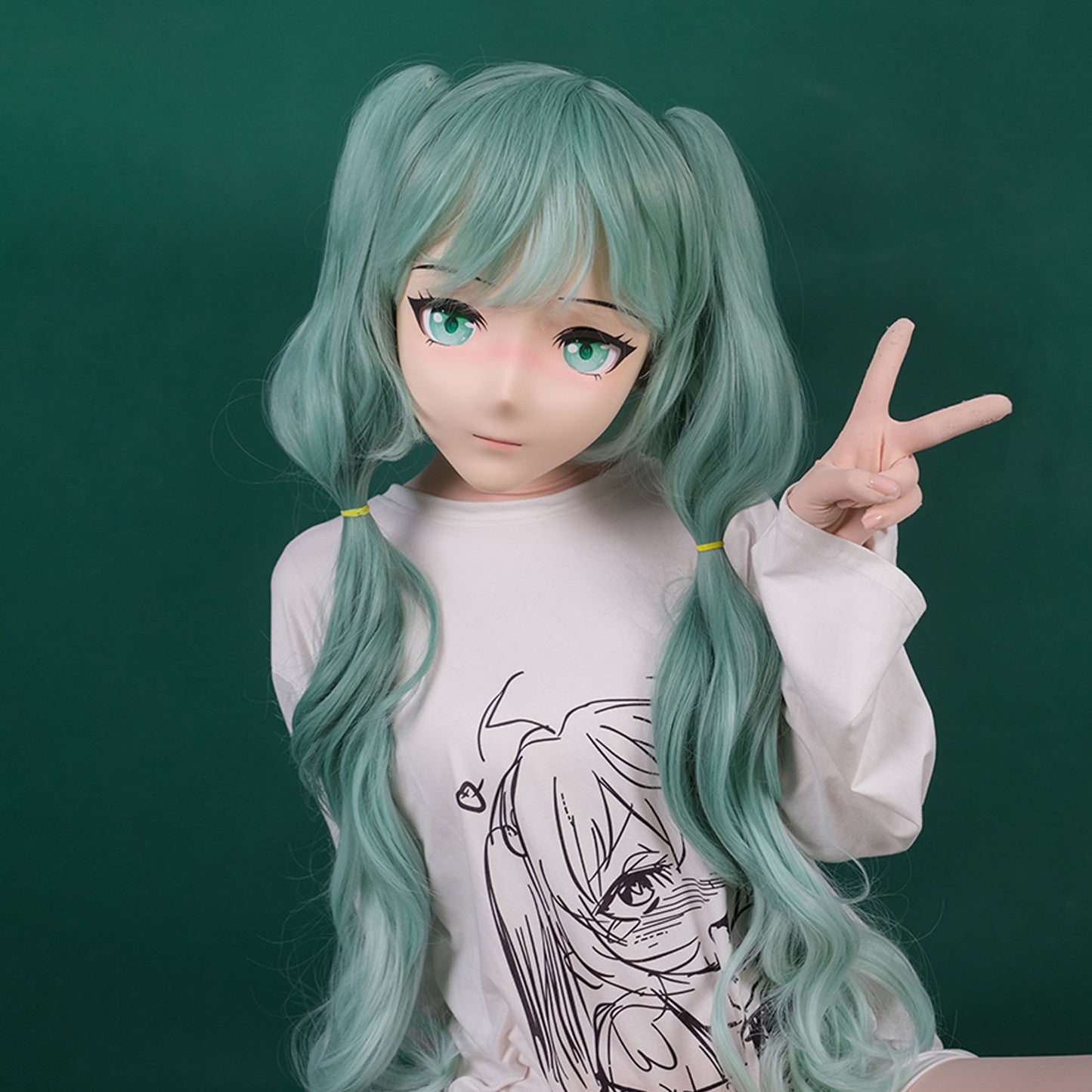 Mint Kigurumi Mask