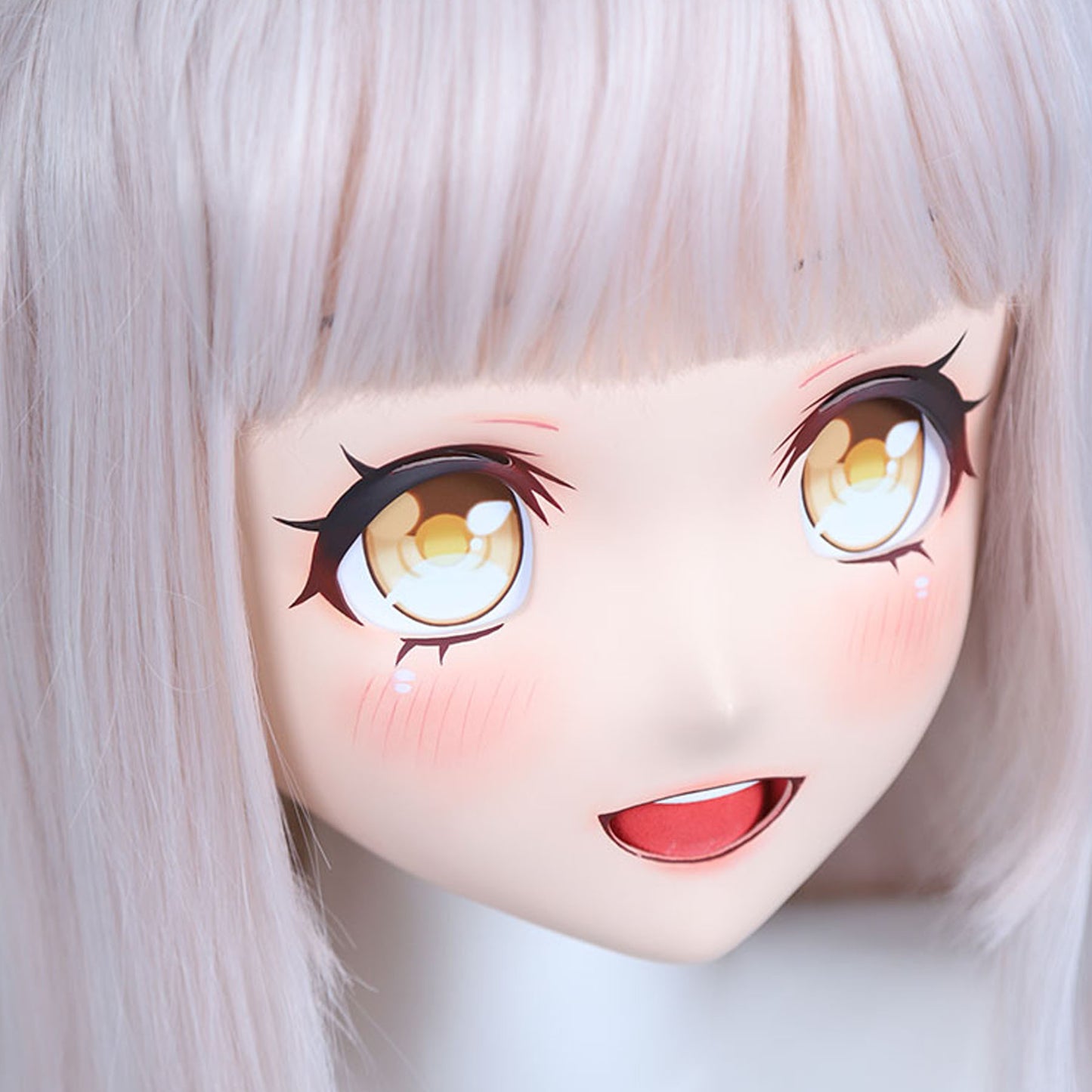Peach 3/4 Kigurumi Mask
