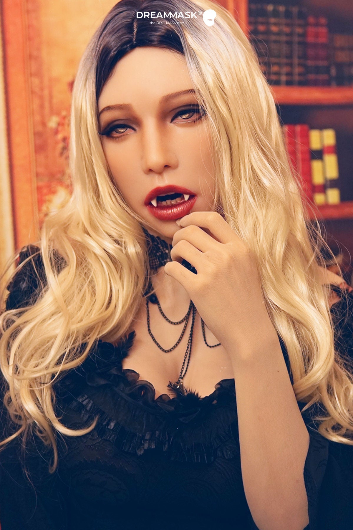 Poppy Silicone Mask Vampire Version