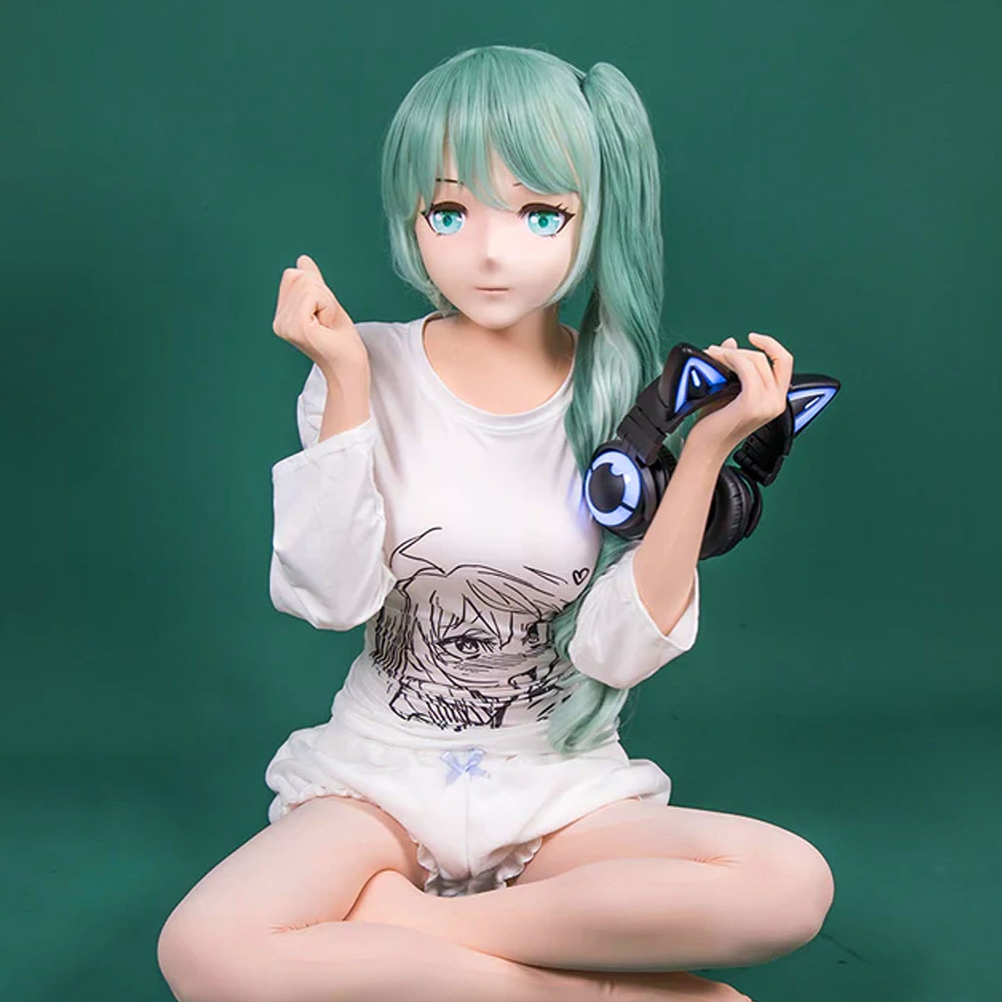 Mint Kigurumi Mask