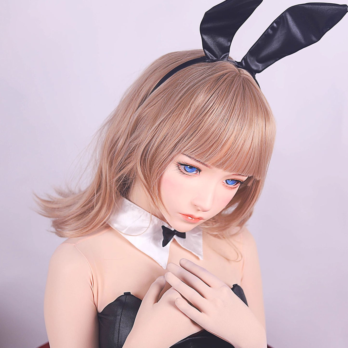 Luna OR Lockable Full Head Kigurumi Mask