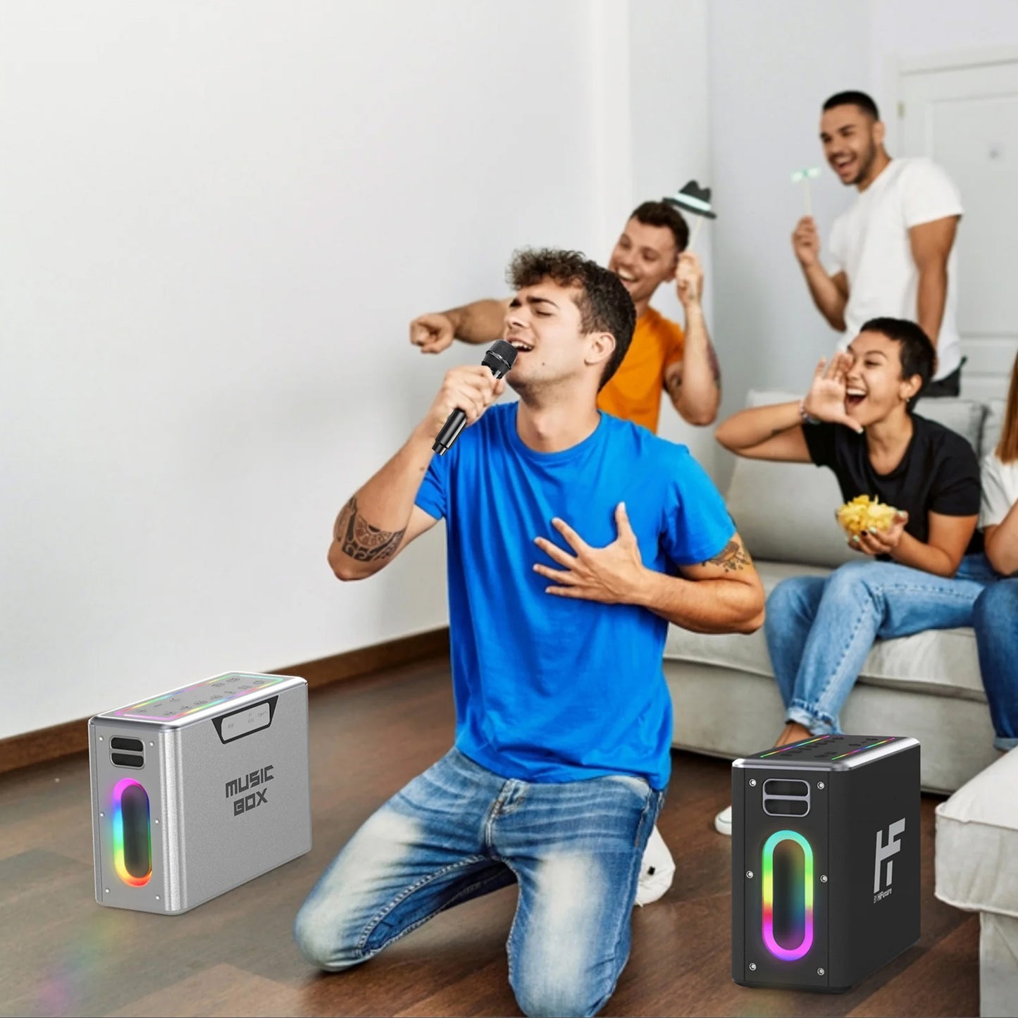 Music Box Portable Wireless Karaoke Speaker