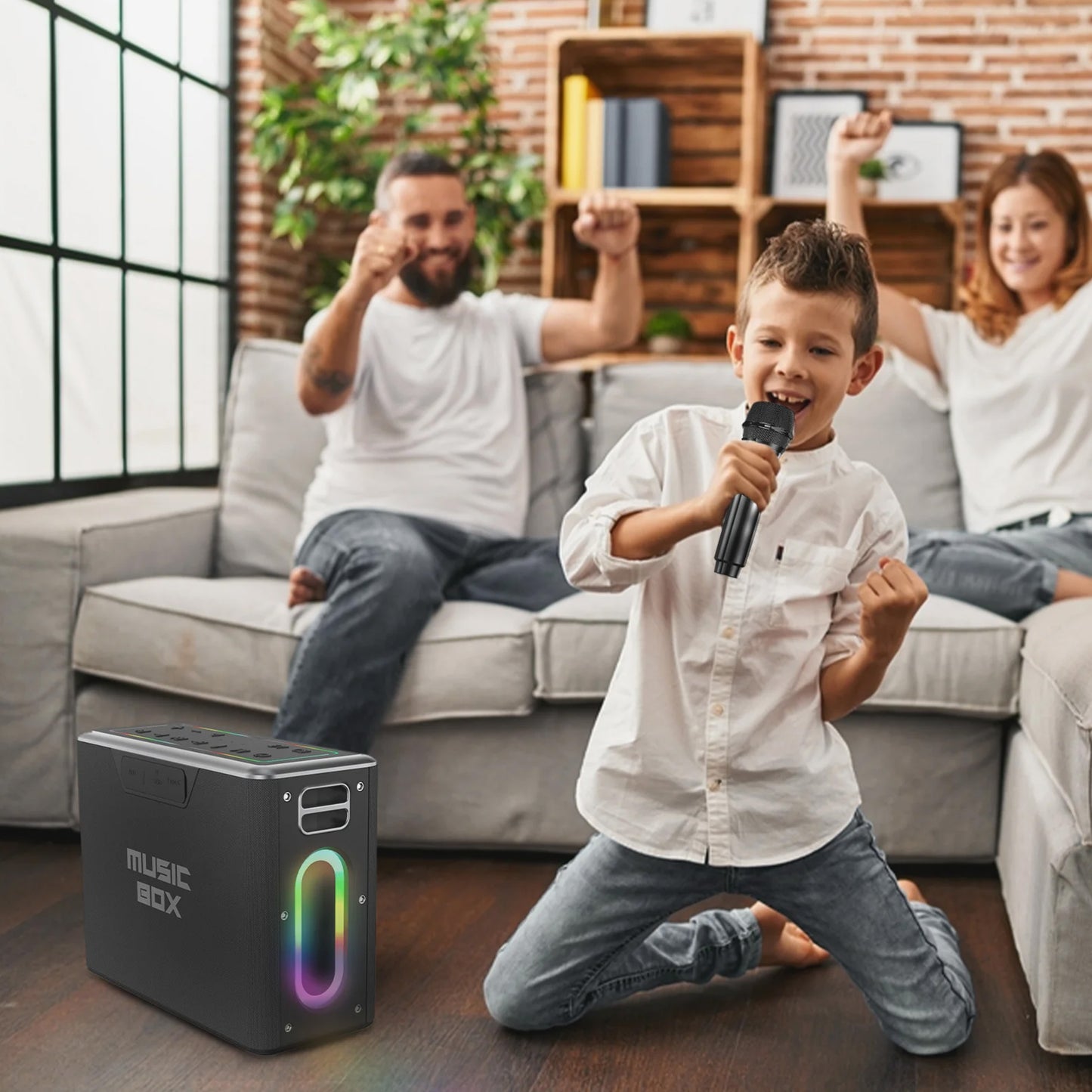Music Box Portable Wireless Karaoke Speaker