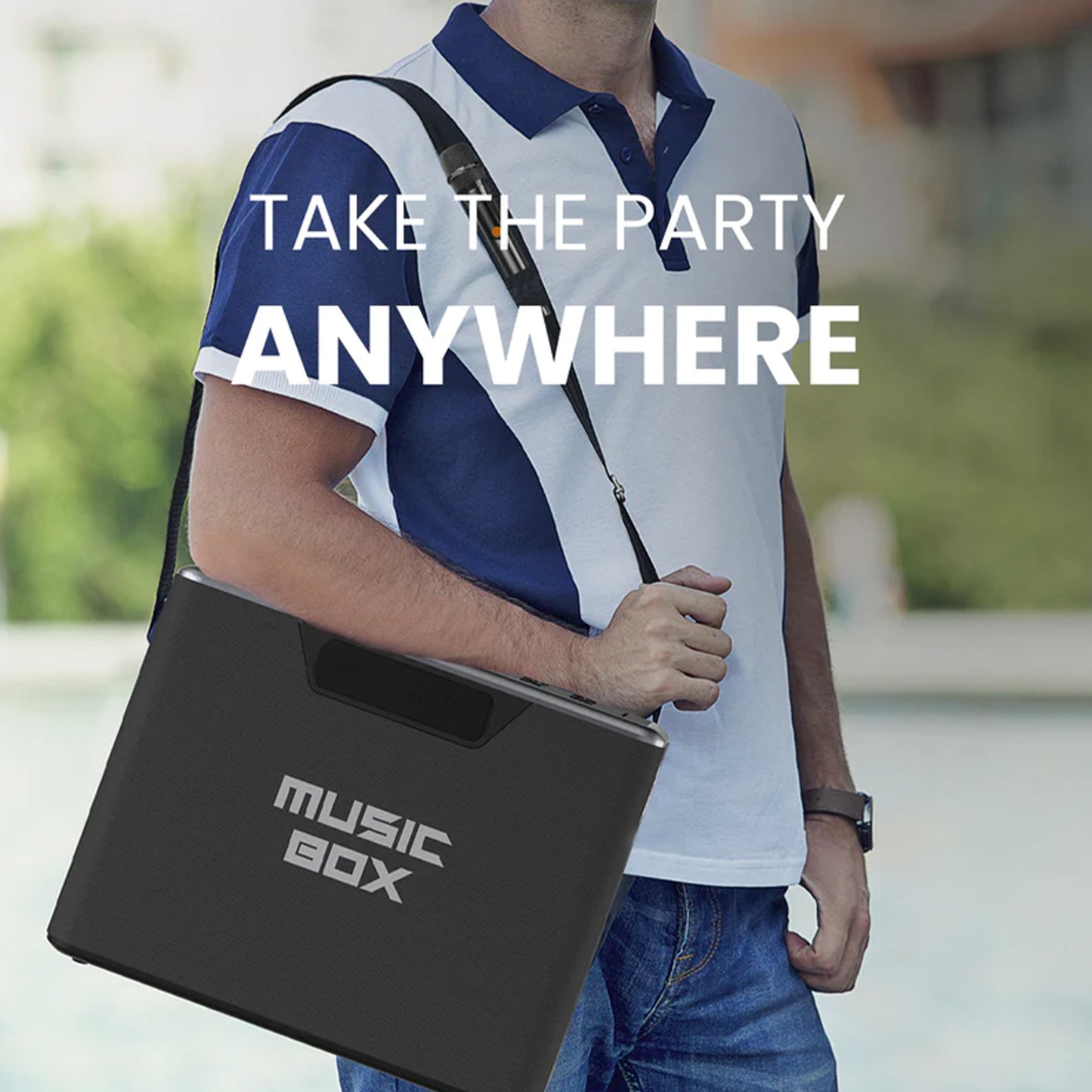 Music Box Portable Wireless Karaoke Speaker