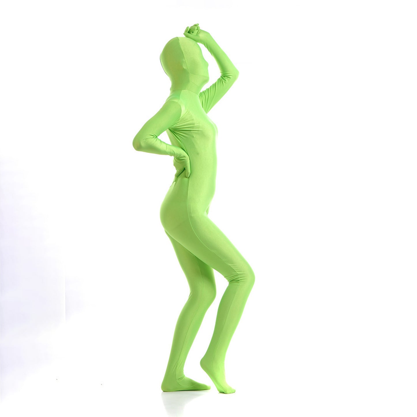 Solid Color Full Cover Lycra Spandex Zentai Bodysuit (Pack of 2)