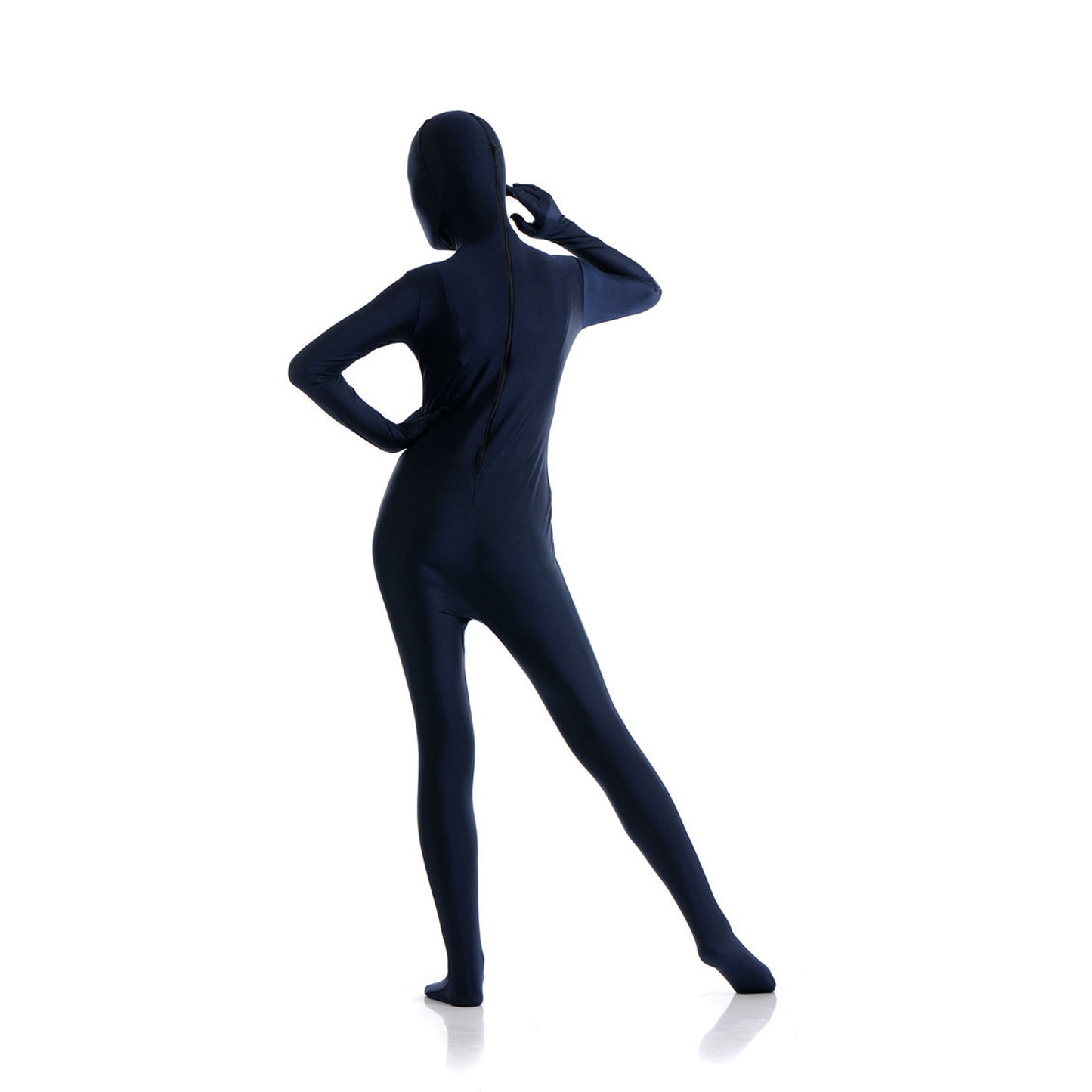 Solid Color Full Cover Lycra Spandex Zentai Bodysuit (Pack of 2)