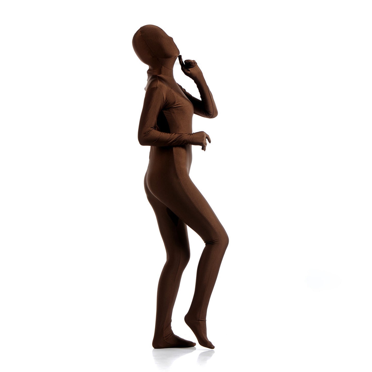 Solid Color Full Cover Lycra Spandex Zentai Bodysuit (Pack of 2)