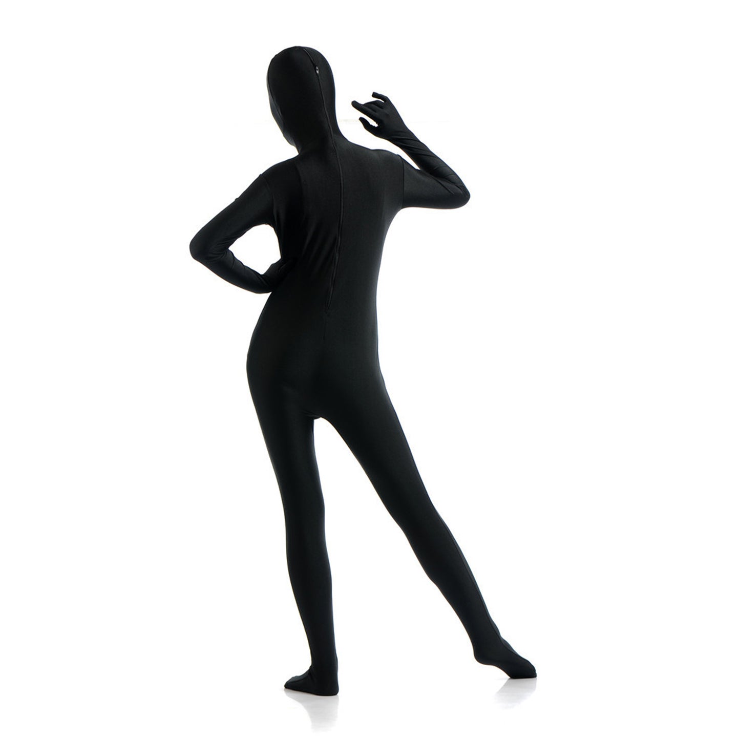 Solid Color Full Cover Lycra Spandex Zentai Bodysuit (Pack of 2)