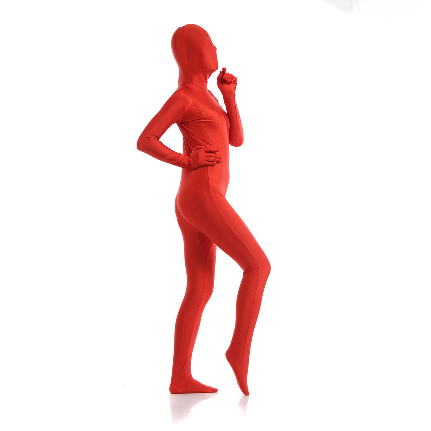 Solid Color Full Cover Lycra Spandex Zentai Bodysuit (Pack of 2)