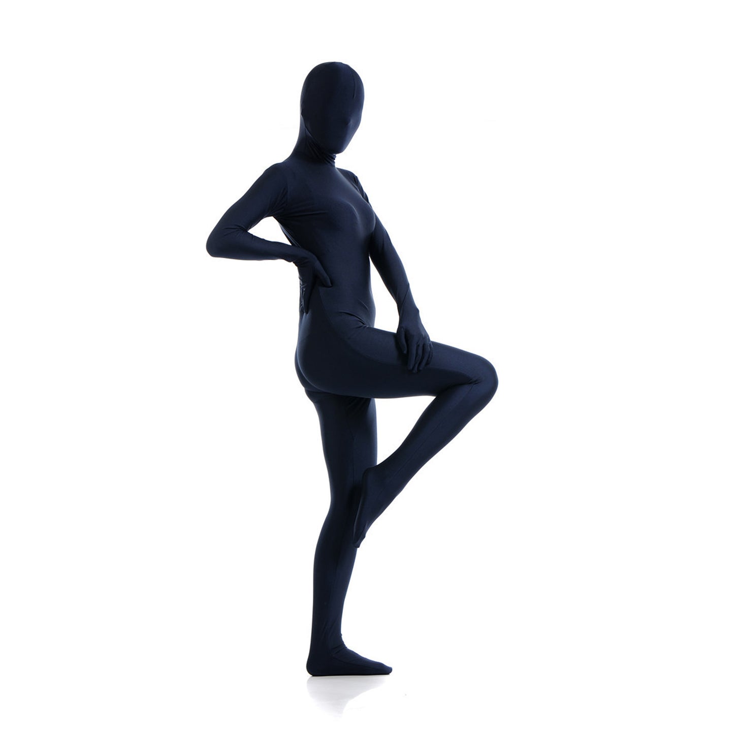 Solid Color Full Cover Lycra Spandex Zentai Bodysuit (Pack of 2)