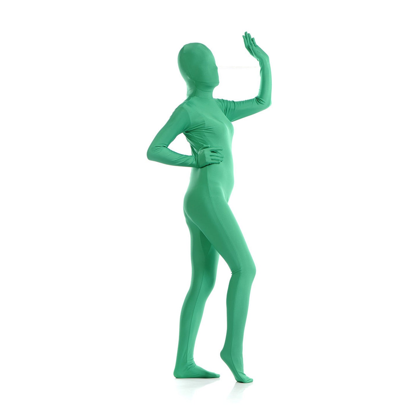 Solid Color Full Cover Lycra Spandex Zentai Bodysuit (Pack of 2)