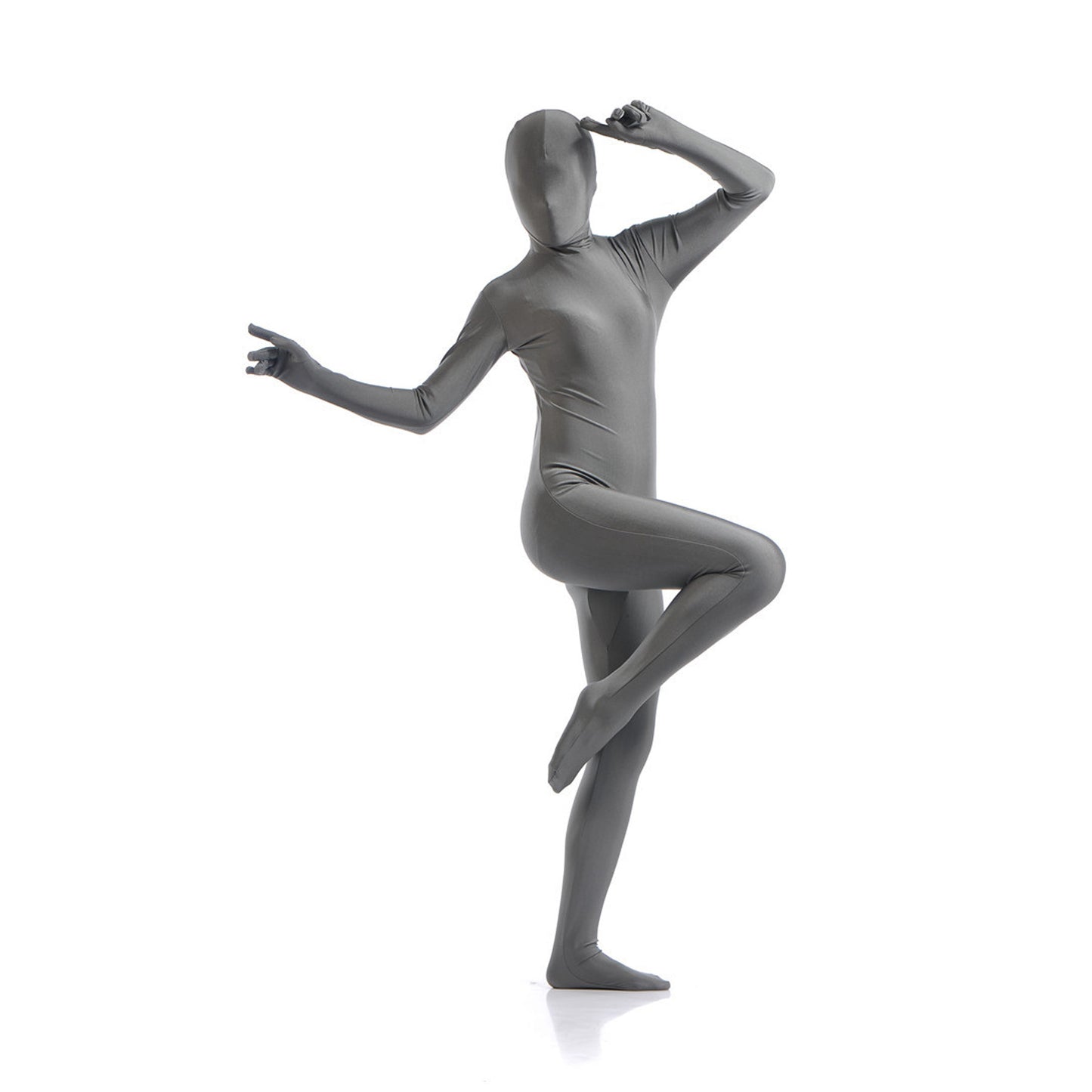Solid Color Full Cover Lycra Spandex Zentai Bodysuit (Pack of 2)