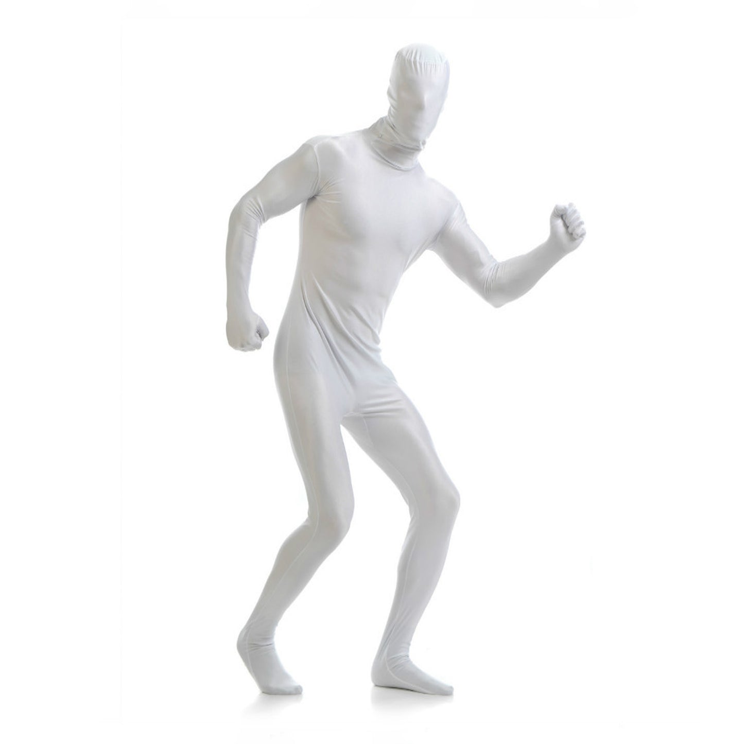Solid Color Full Cover Lycra Spandex Zentai Bodysuit (Pack of 2)