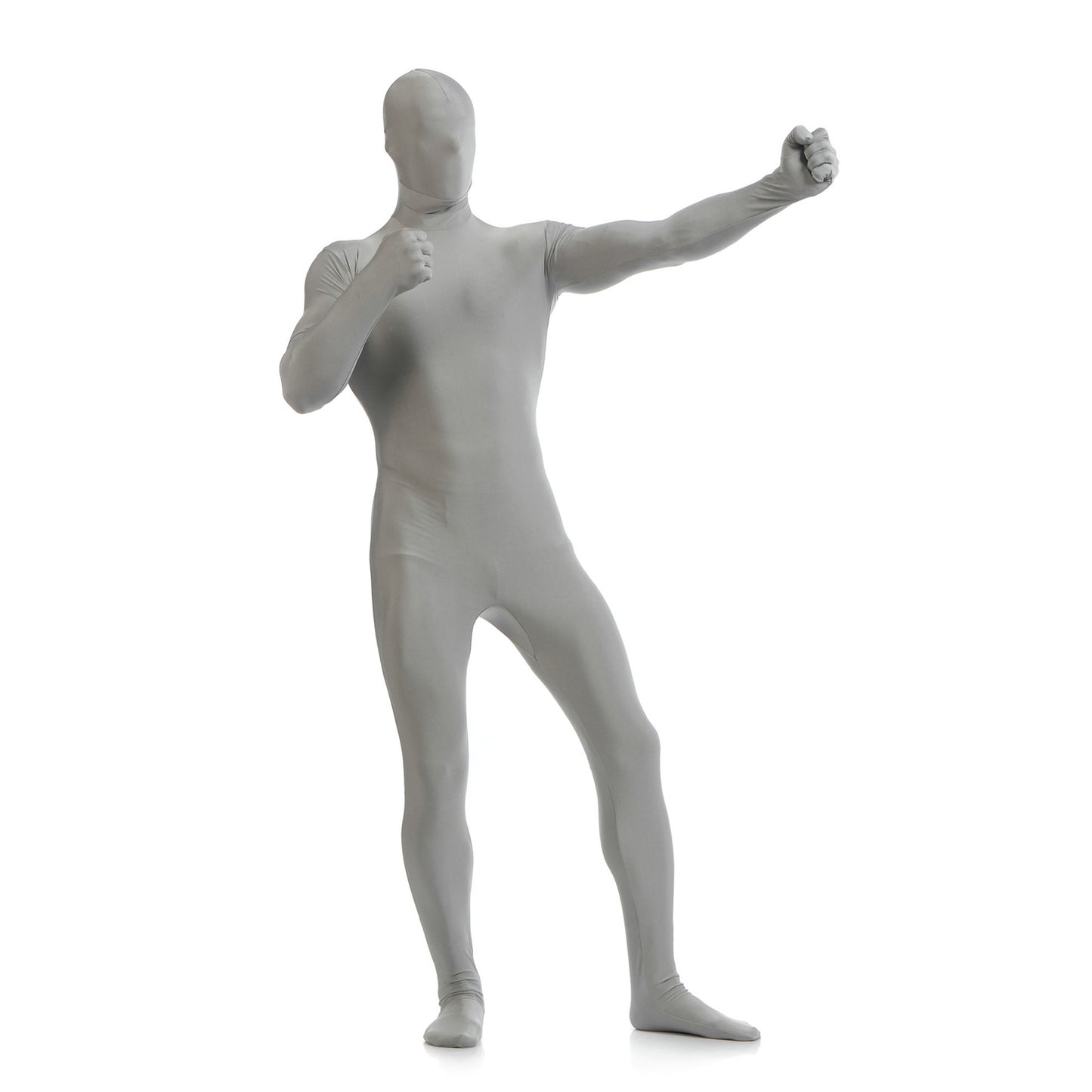Solid Color Full Cover Lycra Spandex Zentai Bodysuit (Pack of 2)
