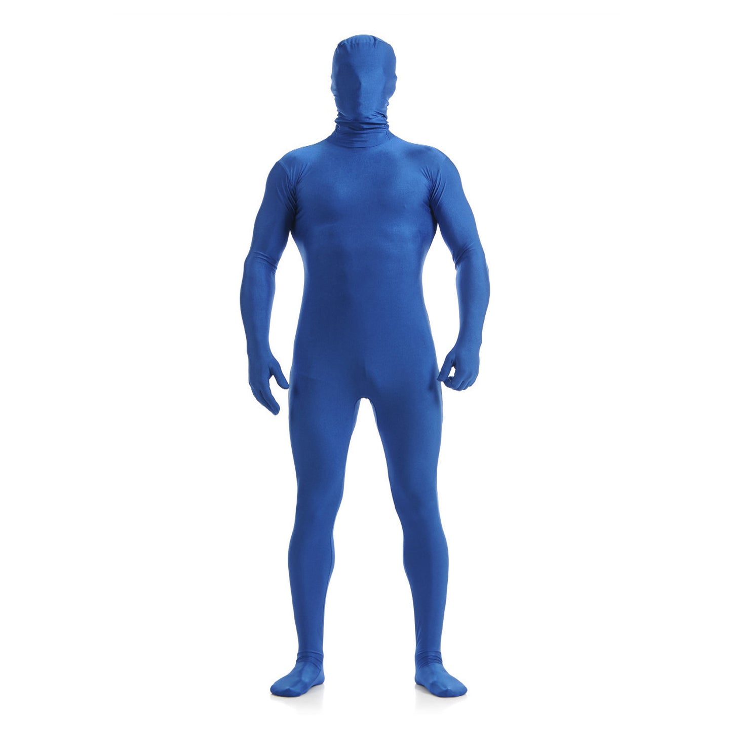Solid Color Full Cover Lycra Spandex Zentai Bodysuit (Pack of 2)