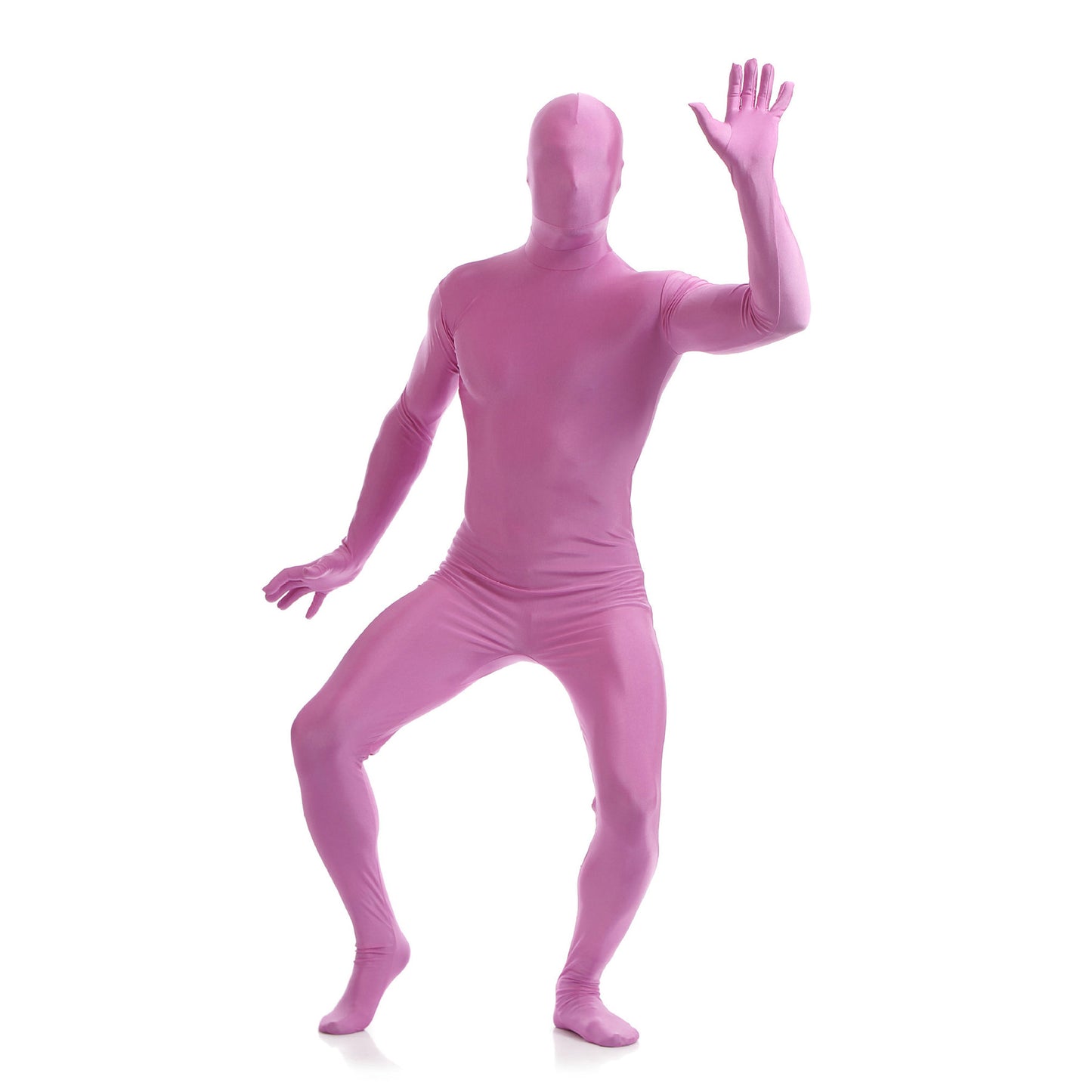 Solid Color Full Cover Lycra Spandex Zentai Bodysuit (Pack of 2)