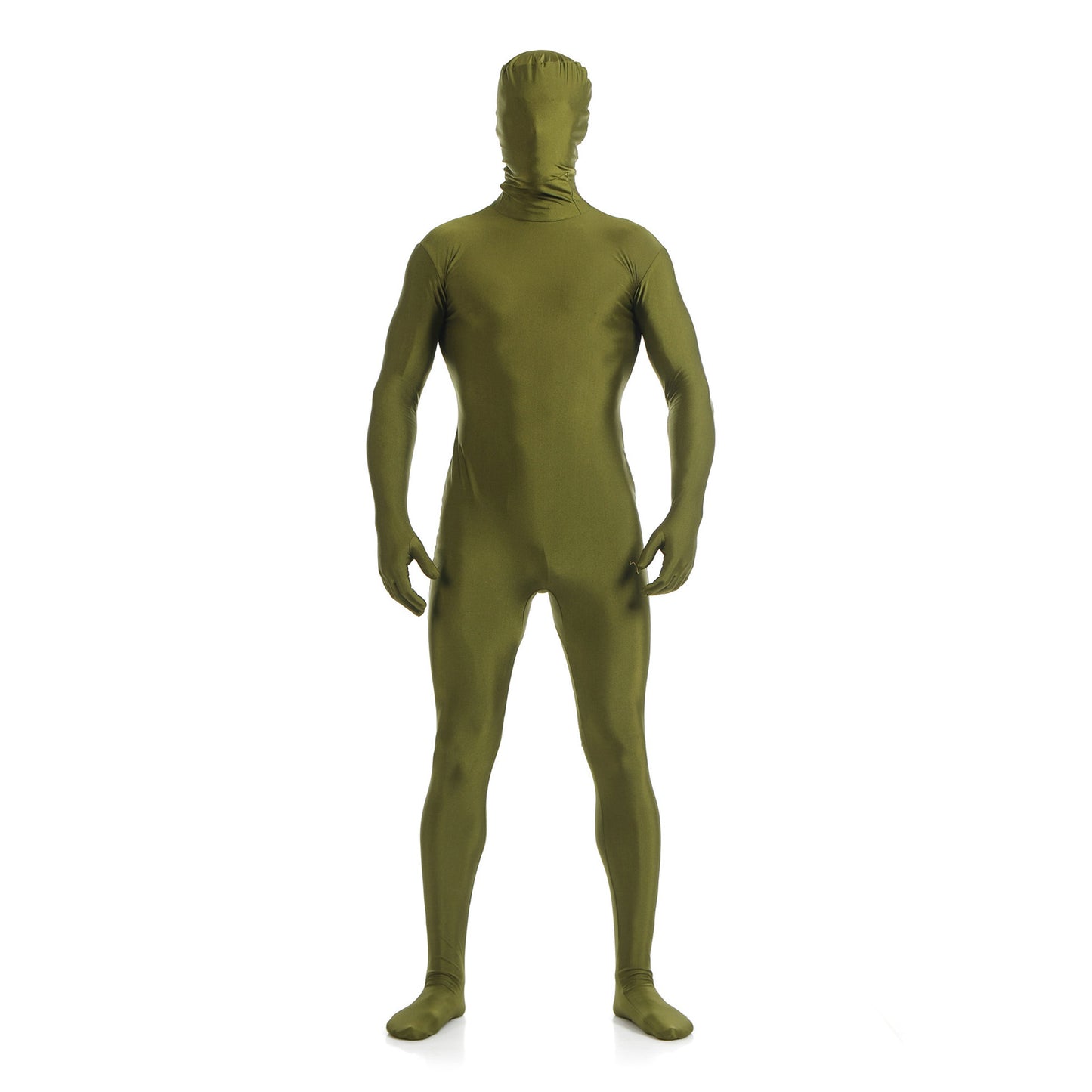 Solid Color Full Cover Lycra Spandex Zentai Bodysuit (Pack of 2)