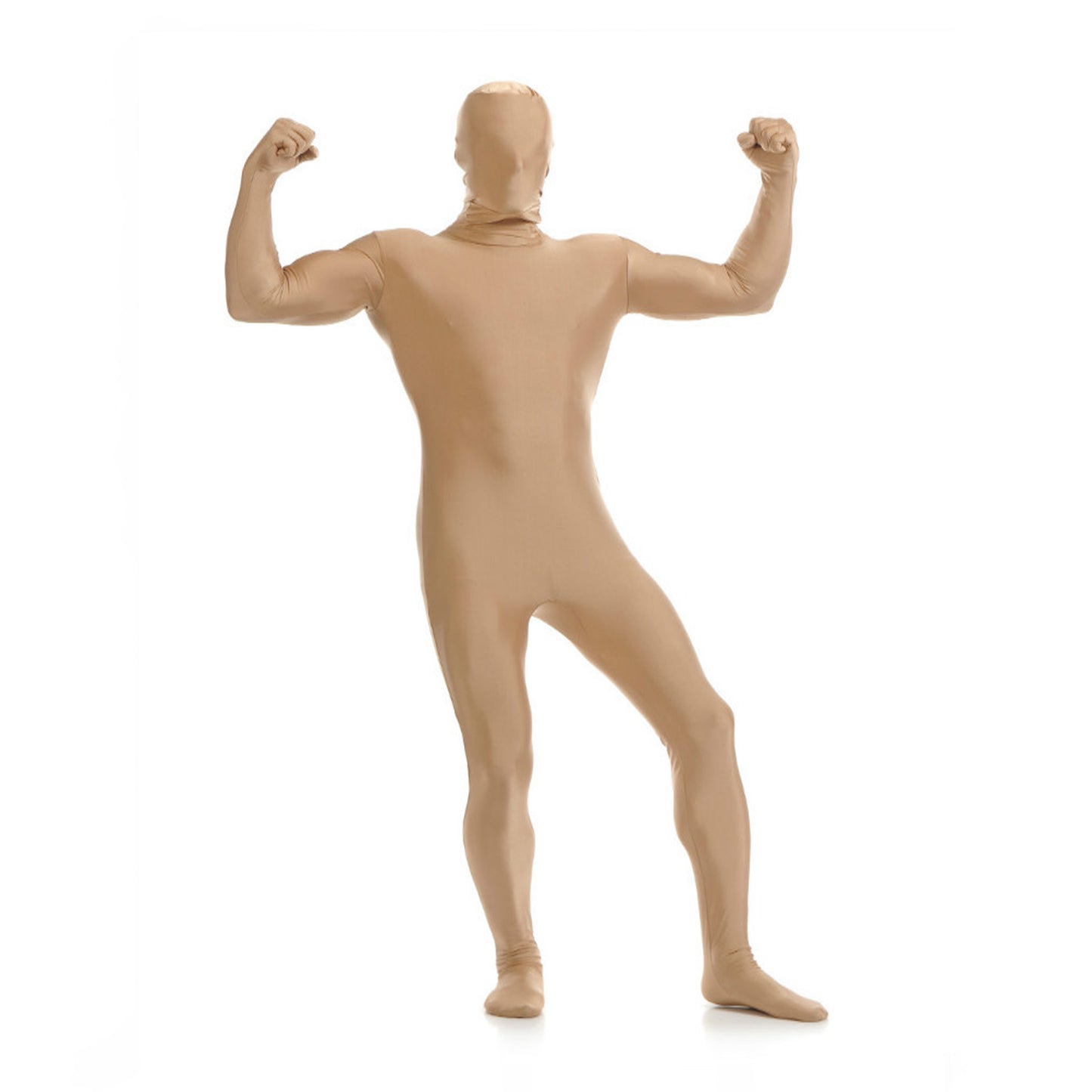 Solid Color Full Cover Lycra Spandex Zentai Bodysuit (Pack of 2)