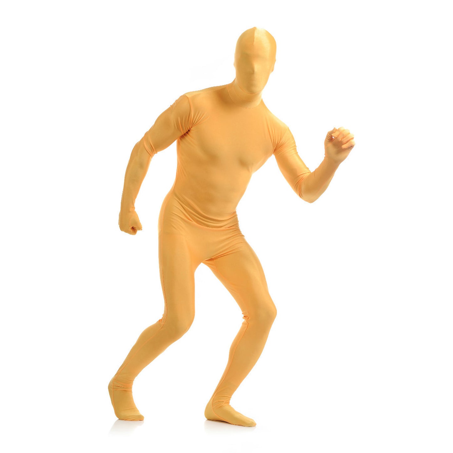 Solid Color Full Cover Lycra Spandex Zentai Bodysuit (Pack of 2)