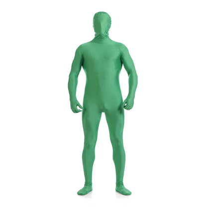 Solid Color Full Cover Lycra Spandex Zentai Bodysuit (Pack of 2)