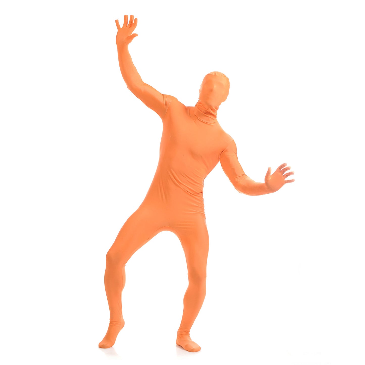 Solid Color Full Cover Lycra Spandex Zentai Bodysuit (Pack of 2)