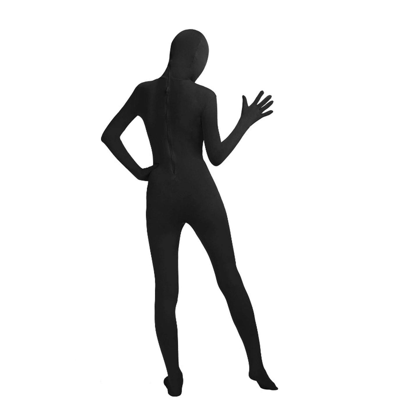 Solid Color Full Cover Lycra Spandex Zentai Bodysuit (Pack of 2)