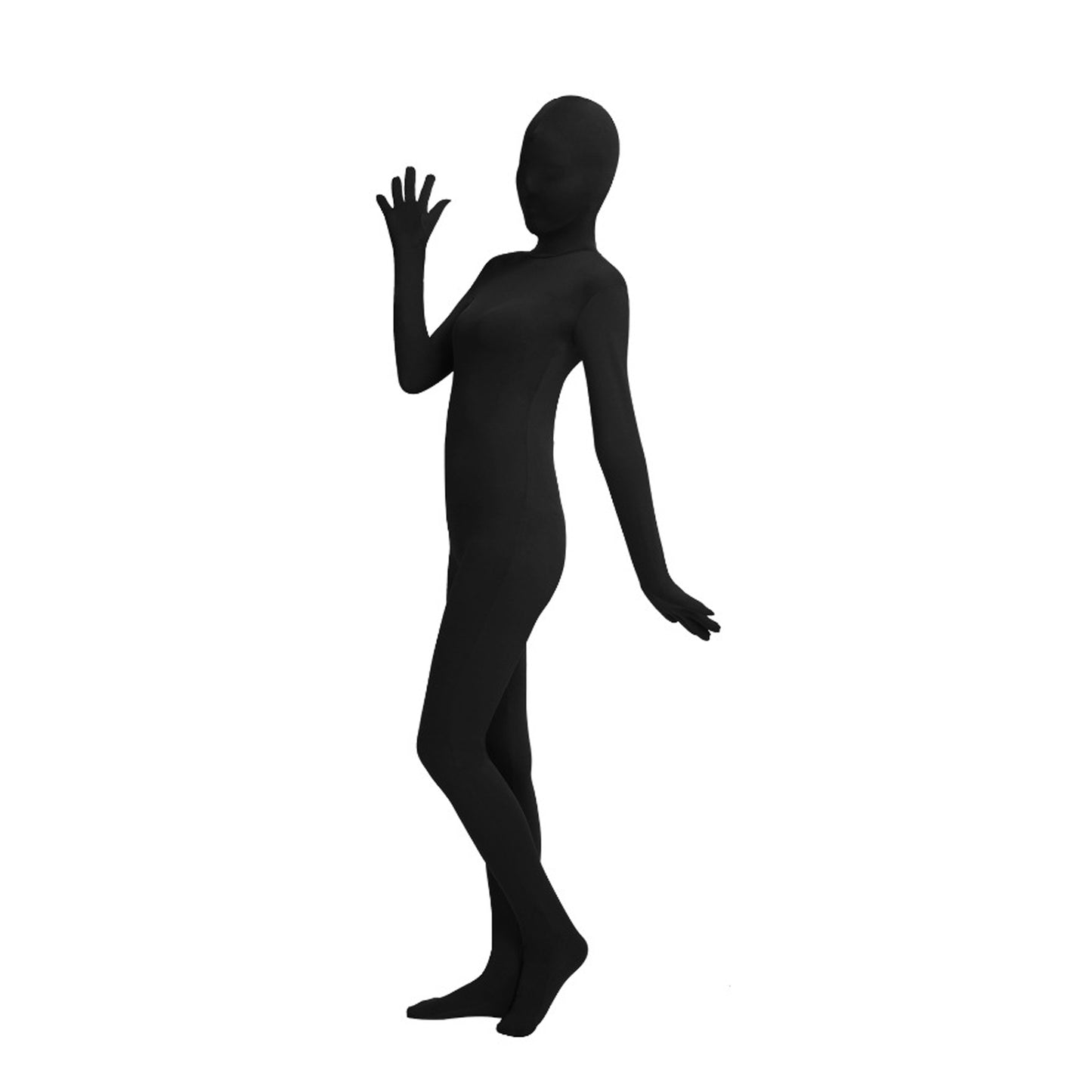Solid Color Full Cover Lycra Spandex Zentai Bodysuit (Pack of 2)