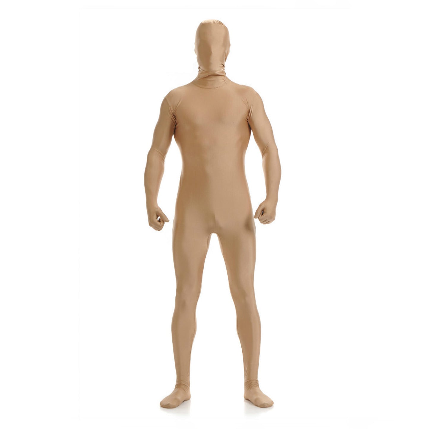 Solid Color Full Cover Lycra Spandex Zentai Bodysuit (Pack of 2)