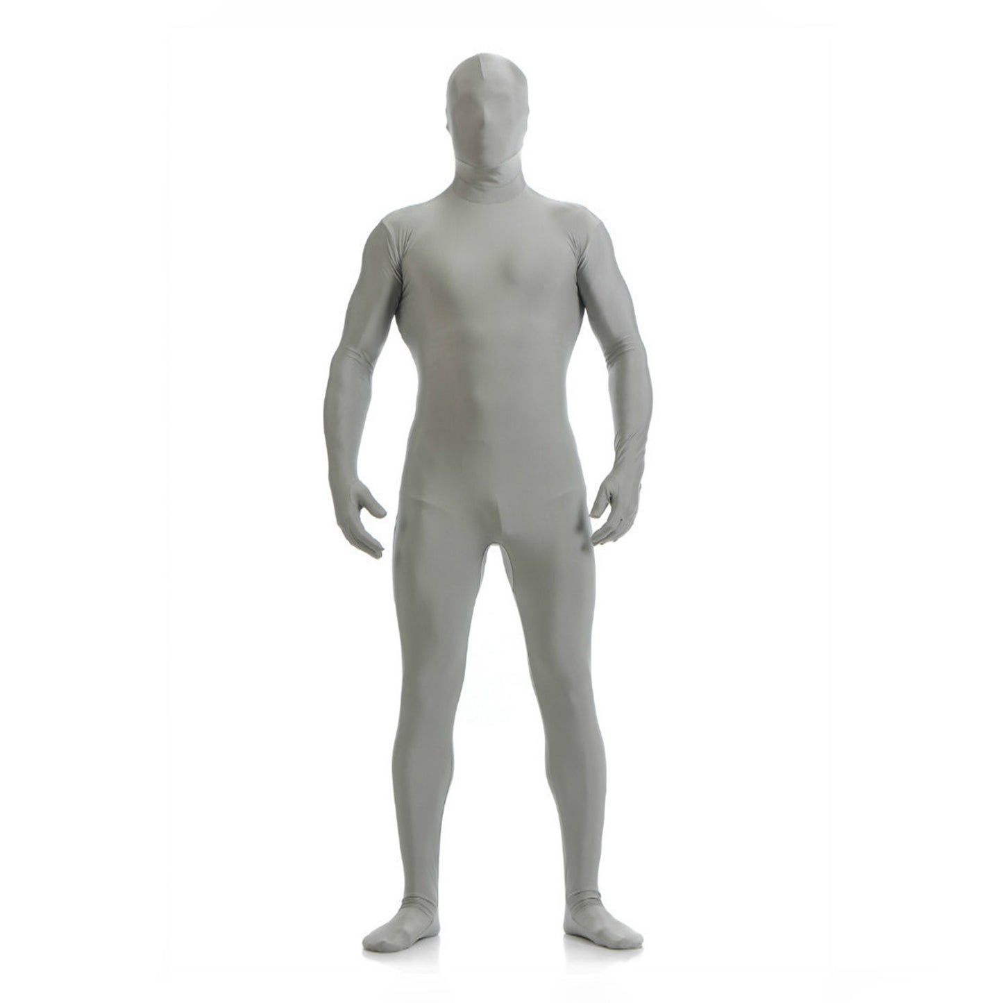 Solid Color Full Cover Lycra Spandex Zentai Bodysuit (Pack of 2)