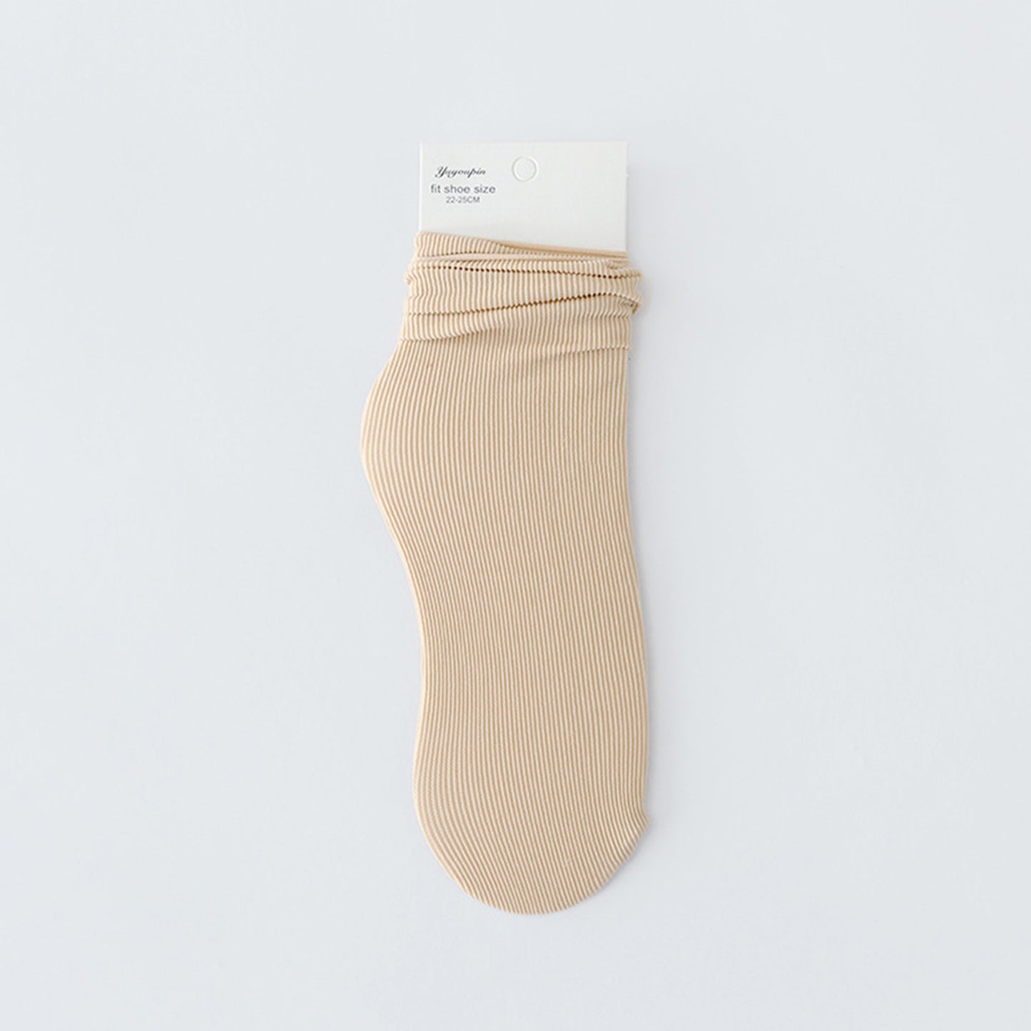 Solid Color Loose Crew Socks