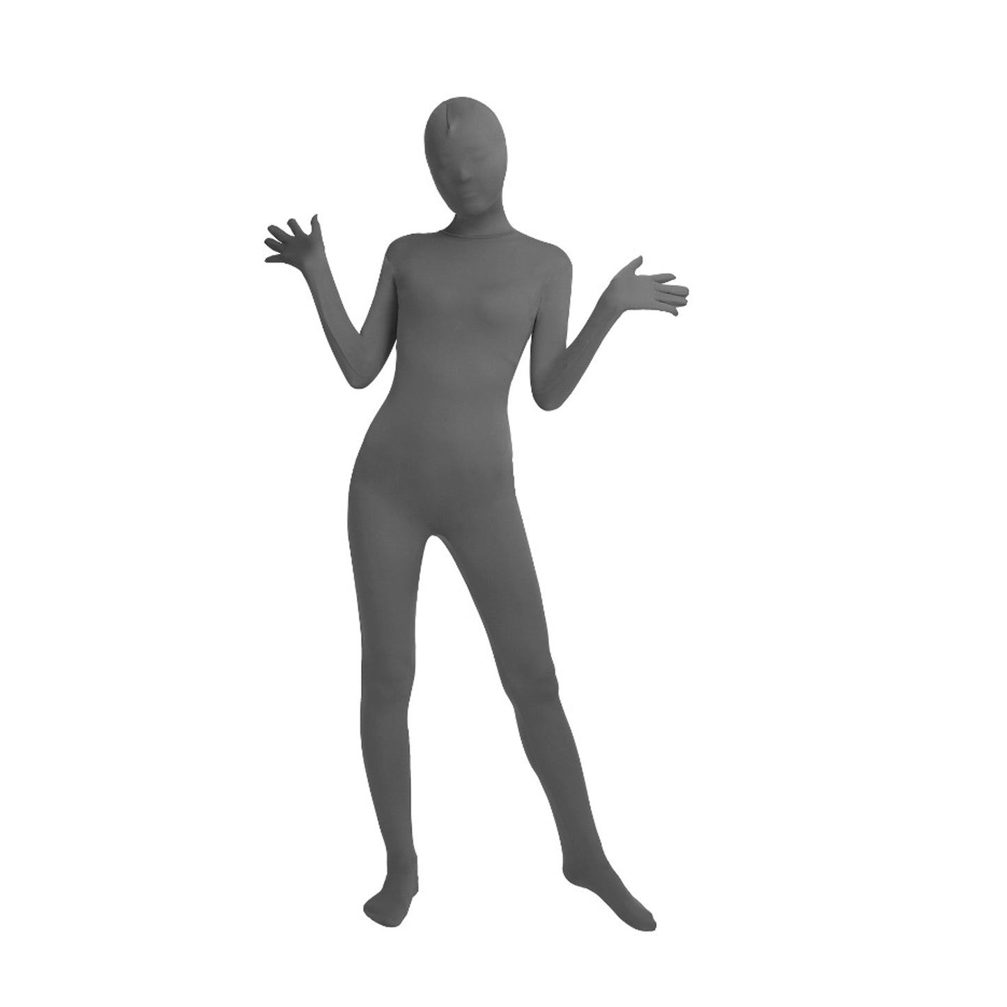 Solid Color Full Cover Lycra Spandex Zentai Bodysuit (Pack of 2)
