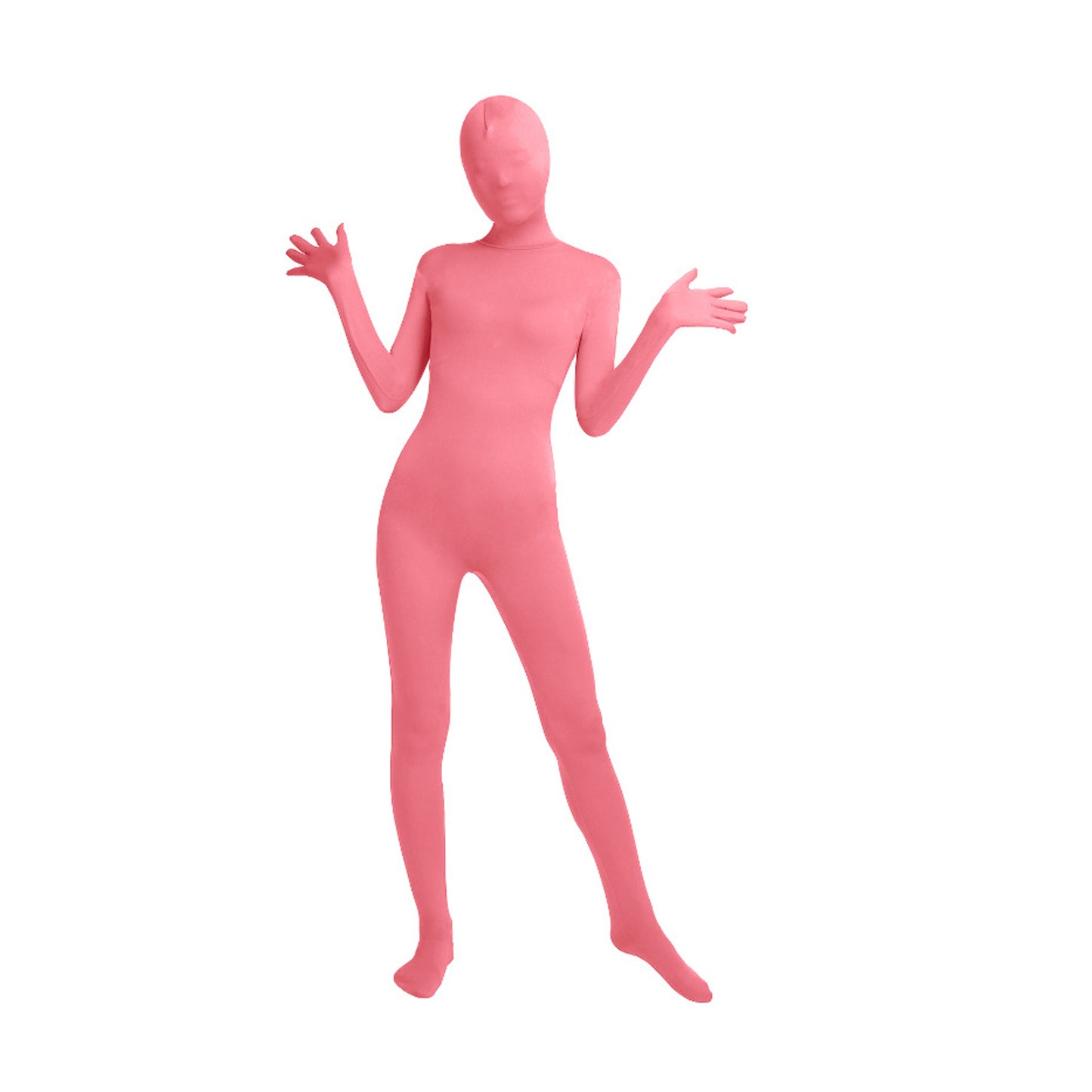 Solid Color Full Cover Lycra Spandex Zentai Bodysuit (Pack of 2)