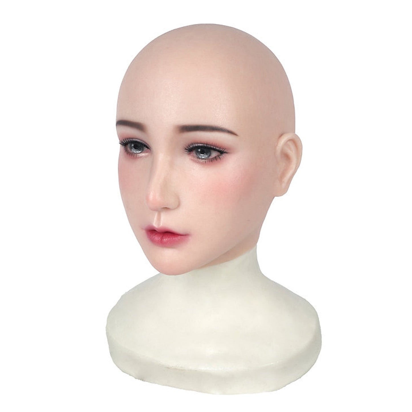 Chin Silicone Realistic Face Sweetheart Makeup Female Mask