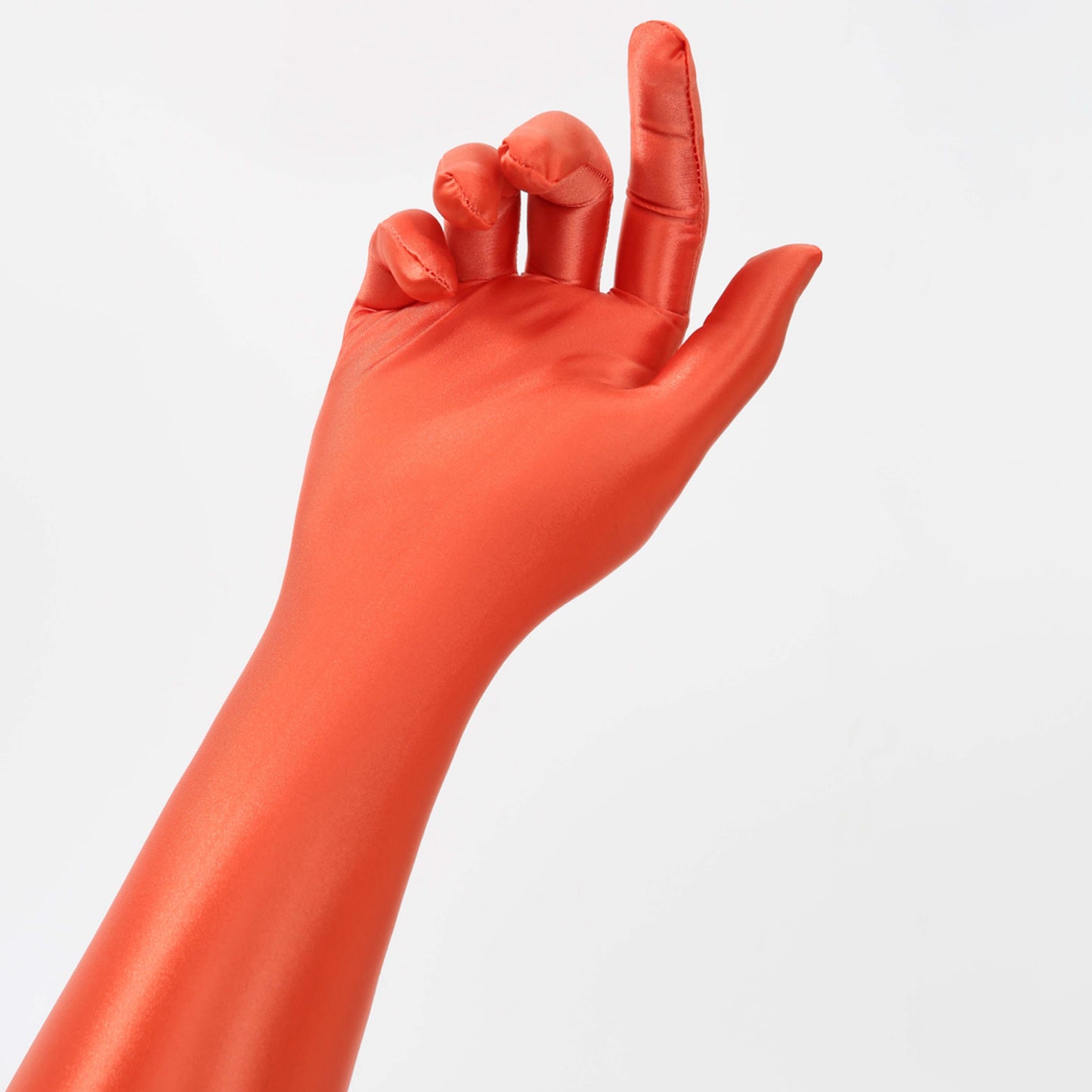 Alecto Series Ultra Thin Glossy Sunscreen Over Elbow Gloves