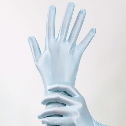 Alecto Series Ultra Thin Glossy Sunscreen Over Elbow Gloves