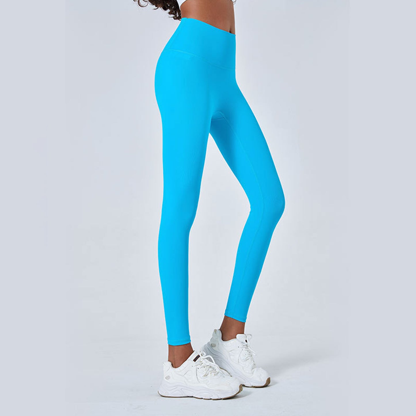 Blue Series High Rise Compression Yoga Sport Legging Pant