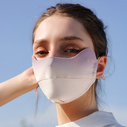 Gradient Ice Silk Sunscreen Mask