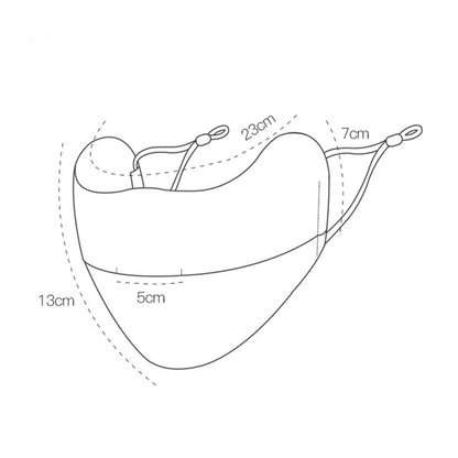 Gradient Ice Silk Sunscreen Mask