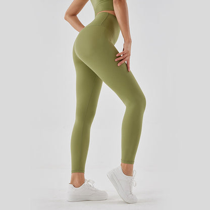 Green Series High Rise Compression Yoga Sport Legging Pant